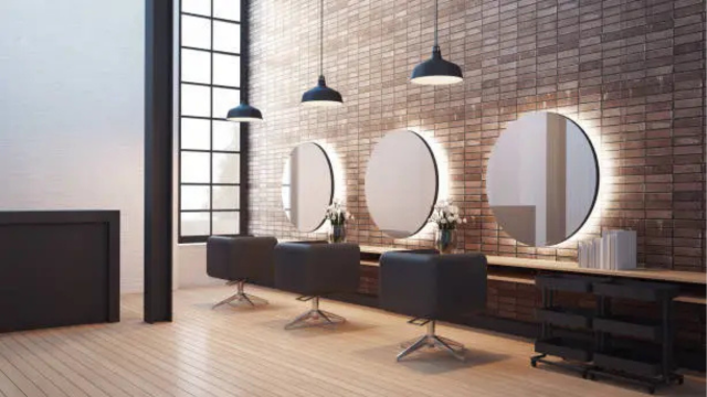 small salon interior design