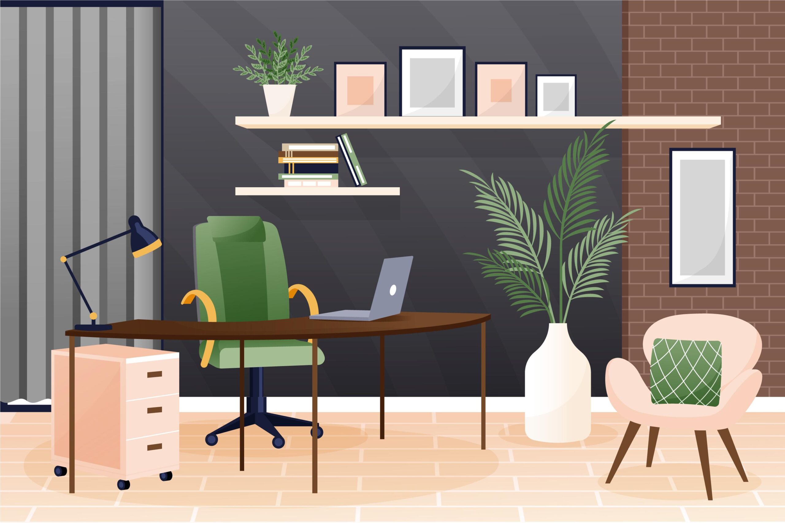 Types of Office Room Interior Designs