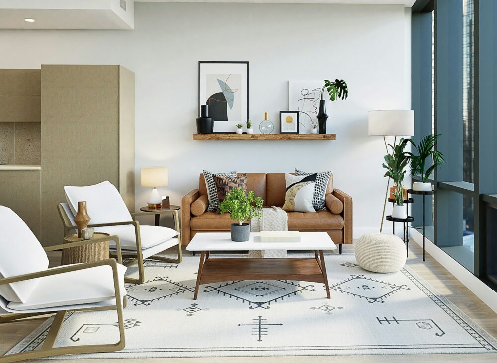 2BHK Flat Interior Design Ideas in Lucknow