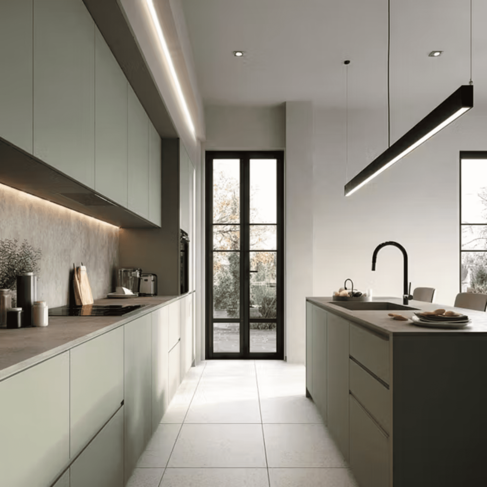 Green Island Kitchen Design