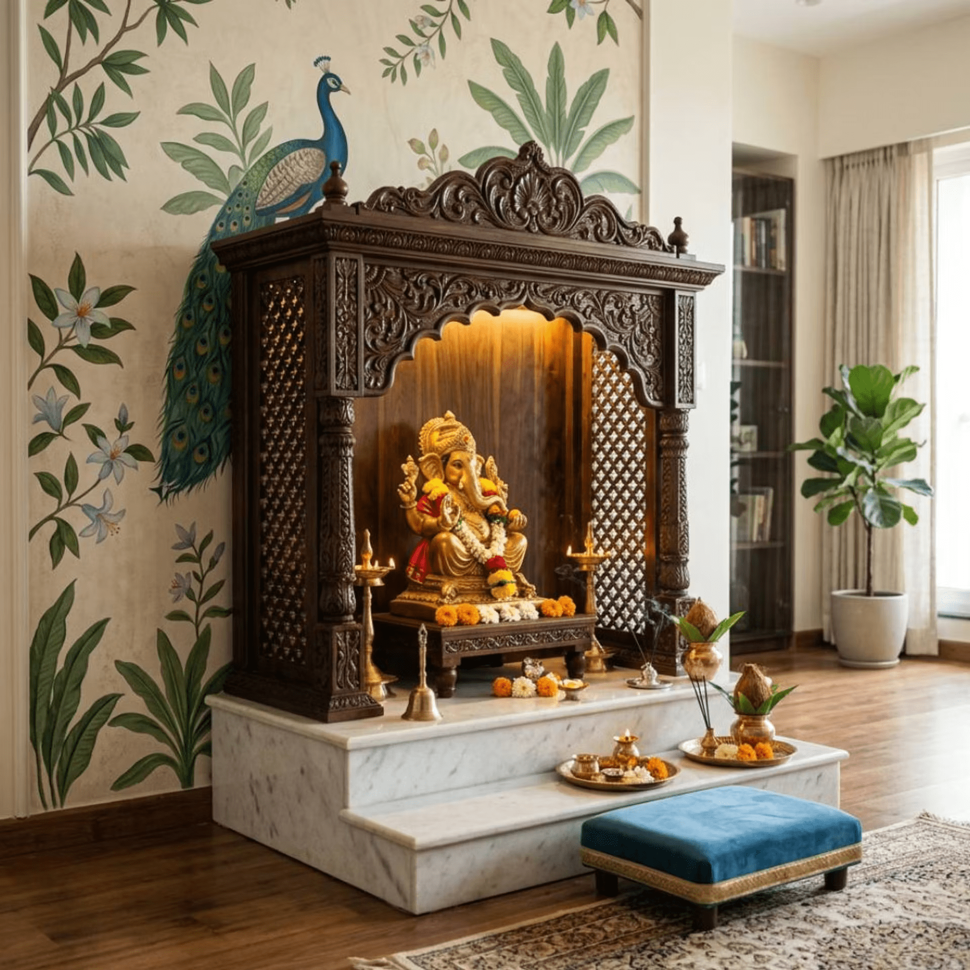 Puja Room Interior