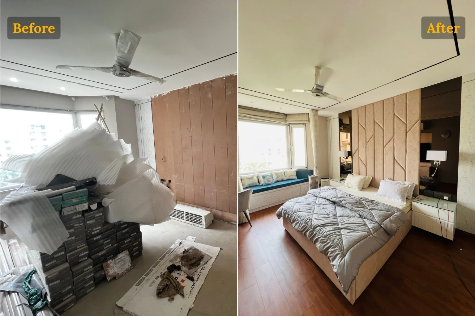 Bedroom renovation